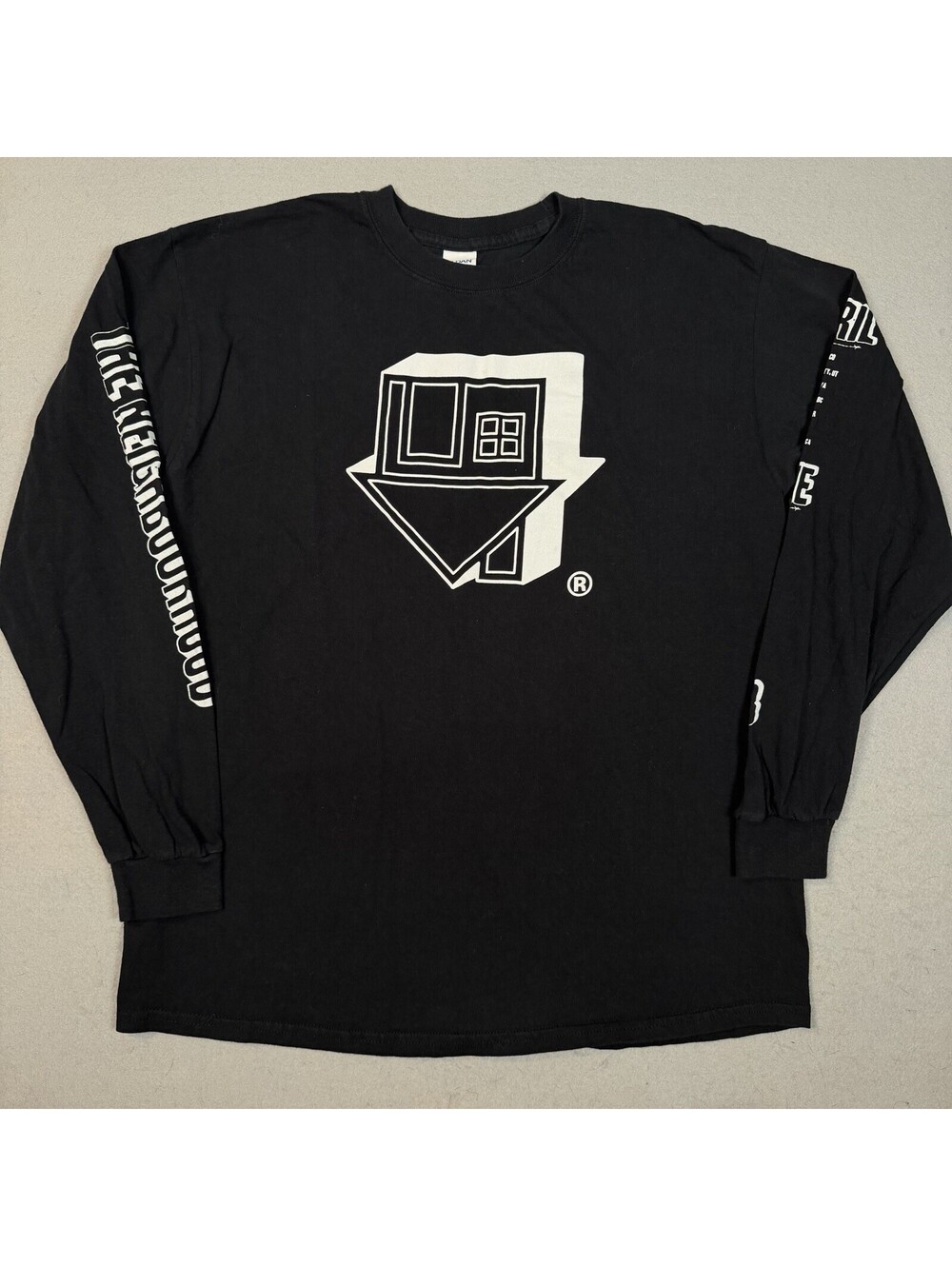 The Neighbourhood 2018 Tour Long Sleeve Shirt Size Large House Logo Band Merch⁠